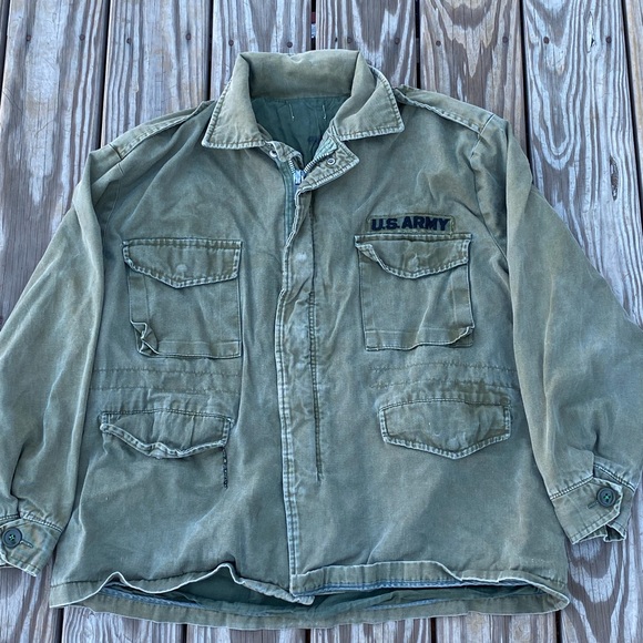 Jackets & Coats Vintage Us Army Bomber Jacket Poshmark